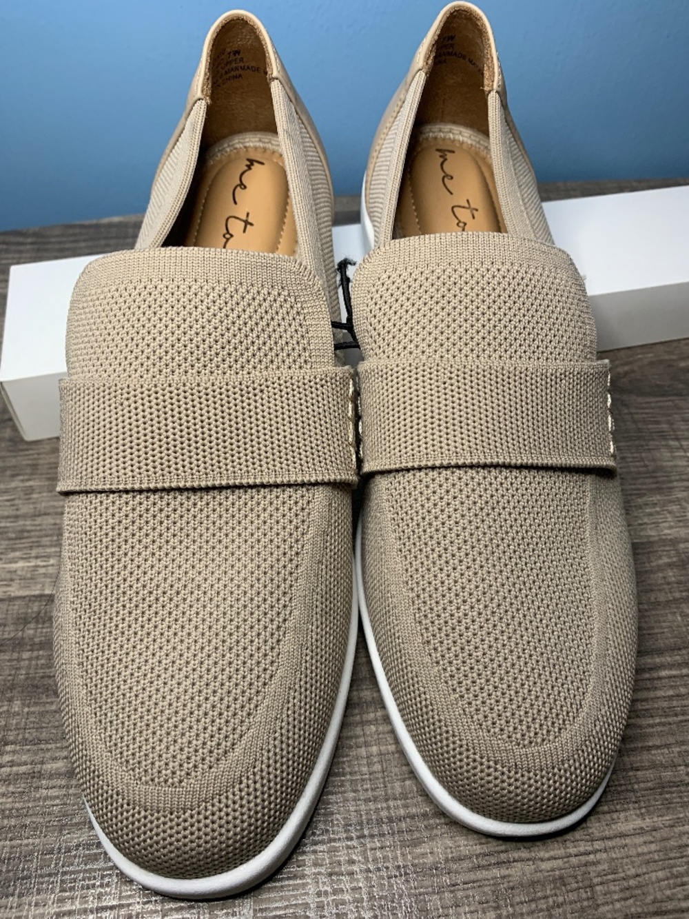 Me Too Brylee sustainable knit loafer
